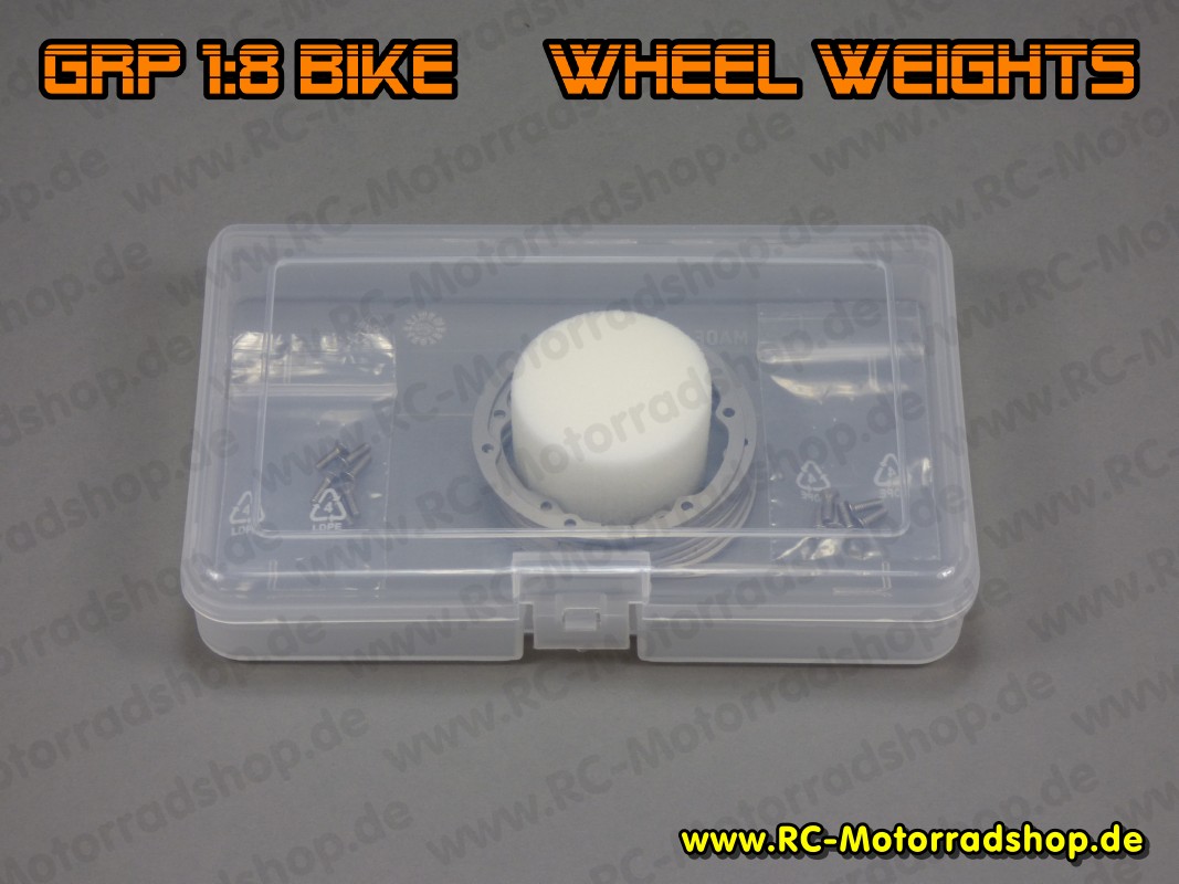 GR03C: GRP 1:8 Satz WMS-Gewichte für Felge GK53 GR03C